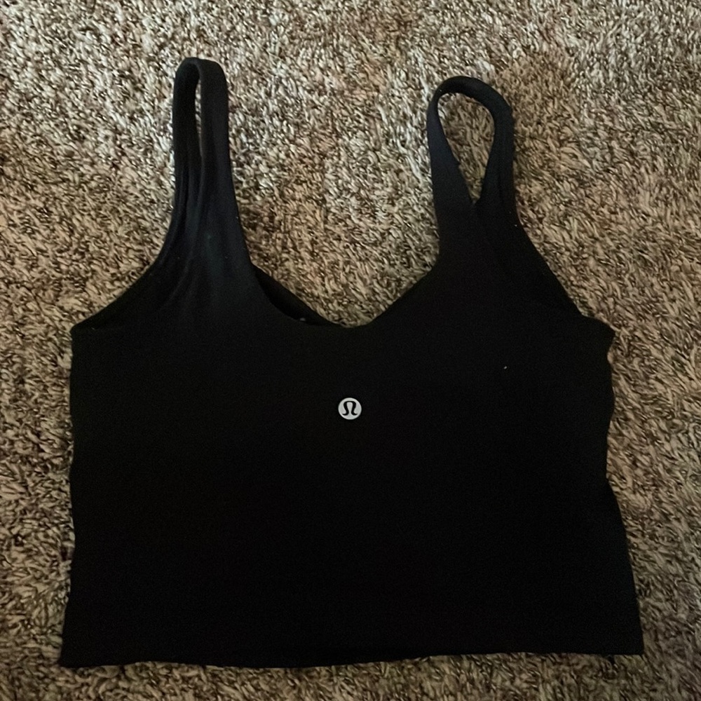 Lulu lemon black align tank
